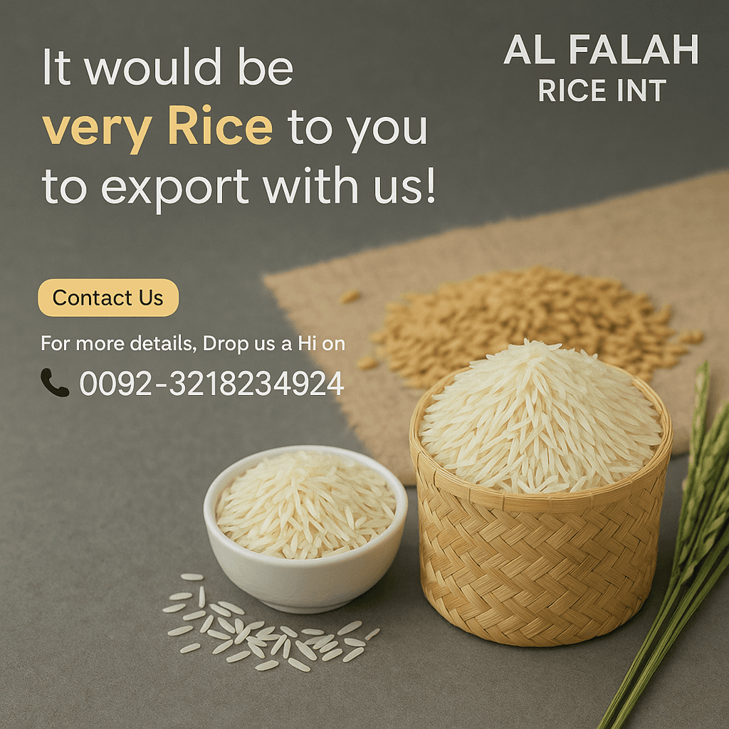 Rice field export